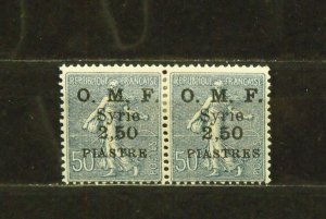 15134   SYRIA   MH # 42, 42a                        CV$ 25.40