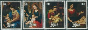 Niue 1984 SG575-578 Christmas set MNH