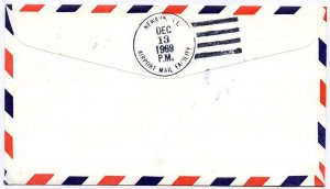 Eastern Airlines First Flight Jamaica to New Jersey, Dec. 1969