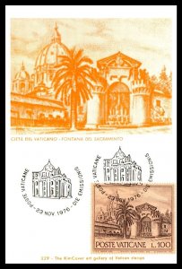 Vatican City 601-606 Set of Six Maxi Cards U/A FDC