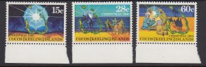 Cocos Islands 53-5 Christmas mnh