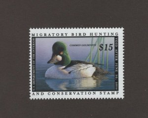 RW80 Federal Duck Stamp. Single. MNH. OG.  #02 RW80