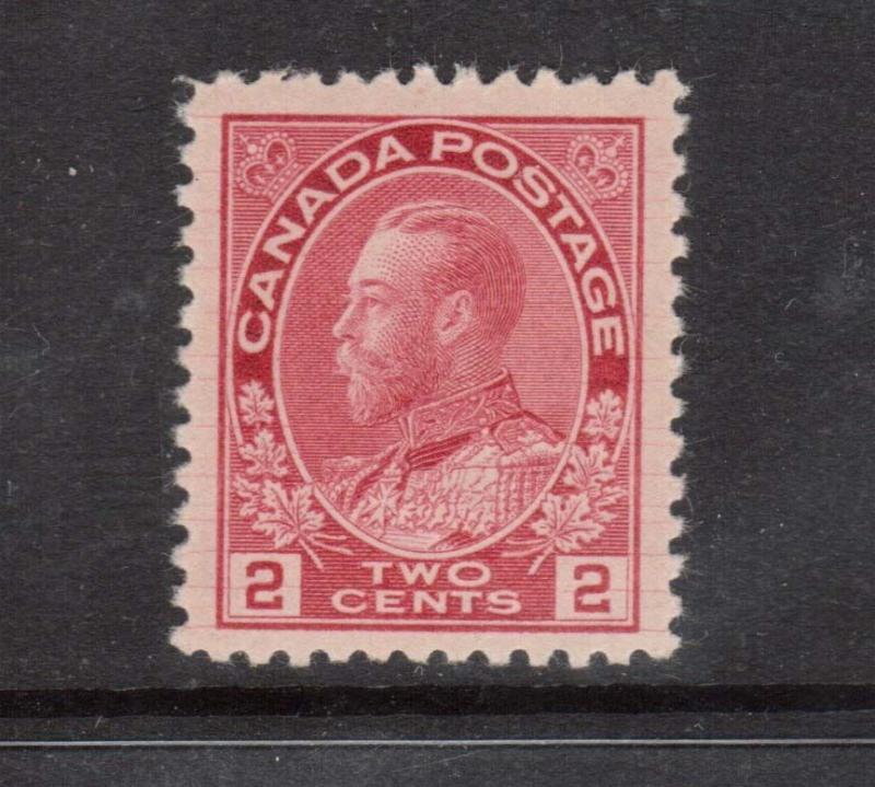 Canada #106ix VF/NH With Strong Hairlines **With Certificate**