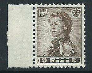 Fiji  QE II SG 300  MUH margin hinged