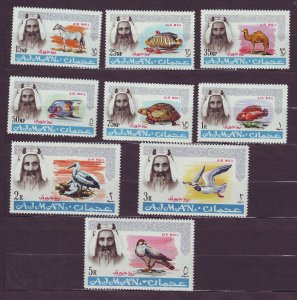 J23608 JLstamps 1965 ajam set mnh #c1-8 airmails