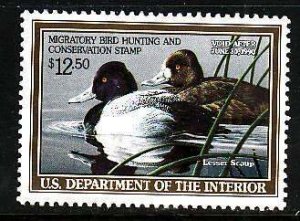 USA-Sc#RW56-unused NH $12.50 Migratory Bird hunting Stamp-Ducks-1990-