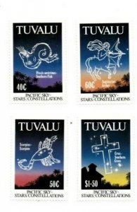 FULL SHEETS Tuvalu 1992 SC 586-9 - Constellations - 4 Sheets of 40 - MNH