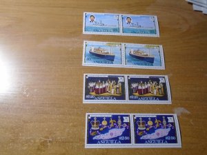 Anguilla  #  271-74   MNH