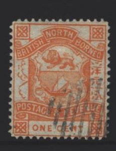 North Borneo Sc#36 Used