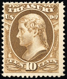 US Stamps # O111 Official MLH F-VF Fresh Scott Value $275.00