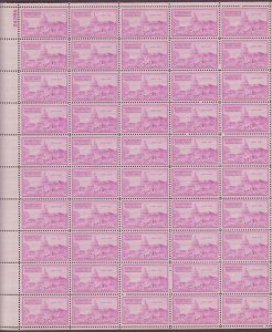 US,992,NATIONAL CAPITAL,MNH VF, FULL SHEET,1950'S COLLECTION,MINT NH ,VF