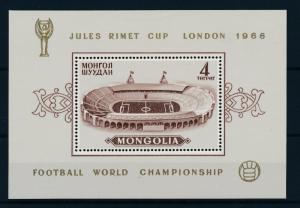 [60694] Mongolia 1966 World Cup Soccer Football England MNH Sheet