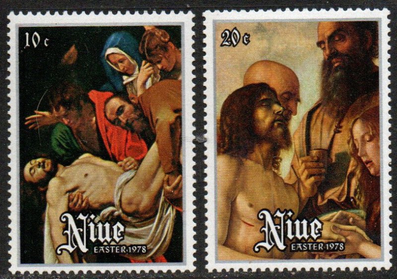 Niue Sc #219-220 MNH