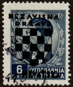 Croatia  #18, Used, CV $2.25