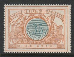 1912 Belgium - Sc Q34 - MH VF - 1 single - Numerals