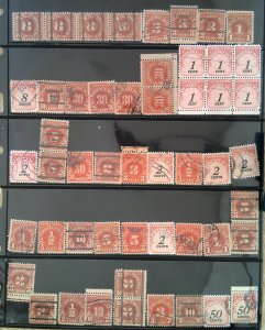 Small Collection Postage Due Lot