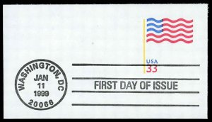 USA U642 Mint Cut Square First Day