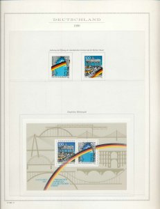 Germany 1990/91 MNH On 16 Pages(Apprx 130 Items)W3476AAA