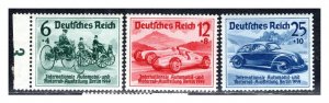 Germany Scott # B134 - B136, mint nh