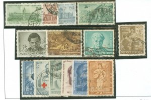 India #358-360/369/371-378/ Used Single