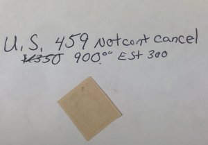 U.S 459 Not Cont Cancel  Estimate $ 250