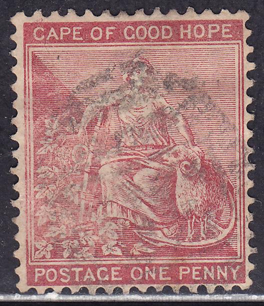 Cape of Good Hope 43 USED 1885 Hope & Symbols of Colony