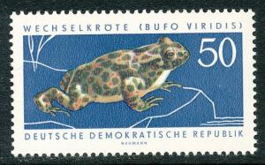 Germany DDR #666 mint, Green Toad
