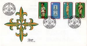 Bophuthatswana - 1982 75th Anniv of Boy Scouts FDC SG 84-87