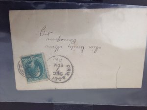 Older USA Cover, Philadelphia, #3 Cancel, Circle 