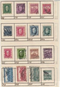 Czechoslovakia Stamps Page Ref 31770