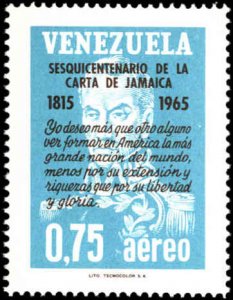 Venezuela #C909, Complete Set, 1965, Never Hinged