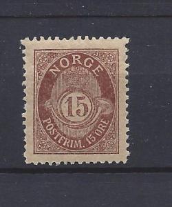 Norway, 52, Post Horn Single,**MNH**#3
