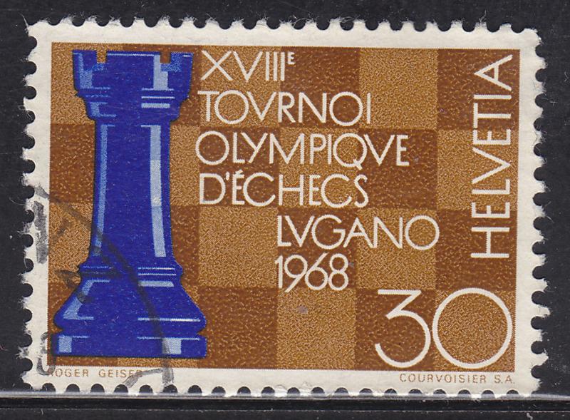 Switzerland 489 Chess Olympics 1968