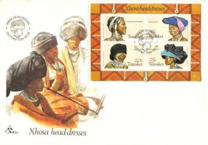 Transkei - 1981 Headdresses of Xhosa Women MS FDC SG MS96
