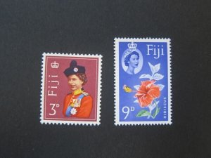 Fiji 1863 Sc 178,180 MH