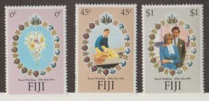 Fiji Scott #442-443-444 Stamps - Mint NH Set