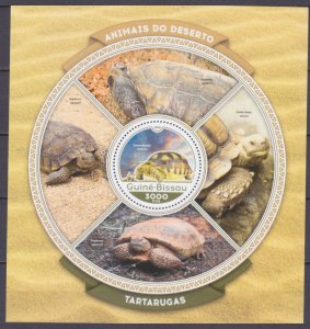 2016 Guinea-Bissau 8798/B1521 Reptiles / Turtles 11,00 €