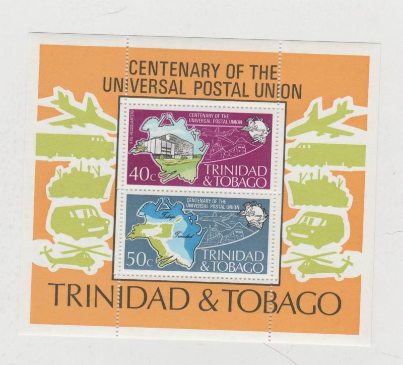 TRINADAD AND TOBAGO UPU SHEET