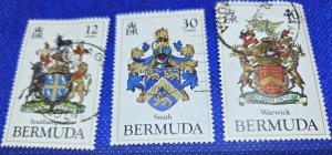 Bermuda Arms #457-59 Used SCV $3.40