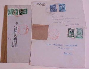 COLOMBIA SCADTA 30cents 3 DIFF. COVERS