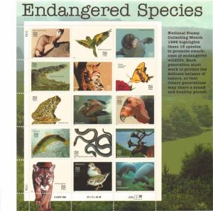 US 3105 - 32¢ Endangered Species Unused