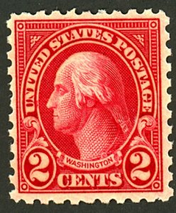 U.S. #583 MINT OG LH