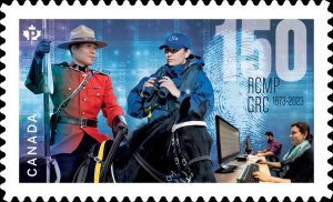 Canada 2023 MNH Stamps Scott 3382 Mounted Police Horses