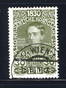 Austria 1910  Scott #137 used