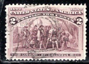 United States Scott # 231, used