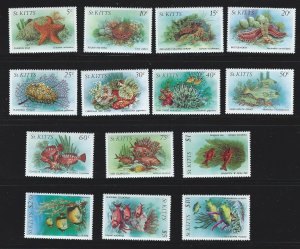 St. Kitts   mnh sc#  139-152