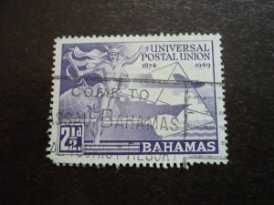 Stamps - Bahamas - Scott# 150 - Used Part Set of 1 Stamp