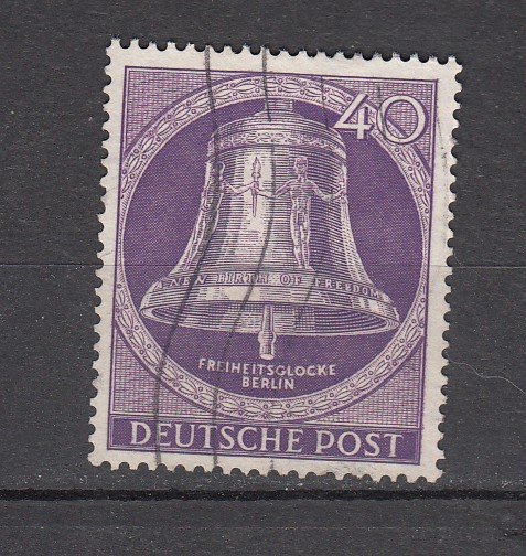 J26443  jlstamps 1953 germany berlin hv of set used #9n98 bell