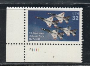 3167 * U.S. DEPT OF THE AIR FORCE *   US Postage Stamp MNH * LL PL#P1111