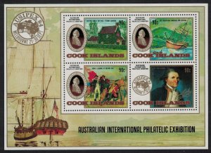 Cook Is. Captain Cook's Cottage MS 1984 MNH SG#MS1002